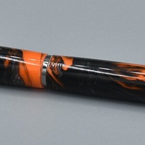 Groove in black, orange, silver resin G3C.jpg