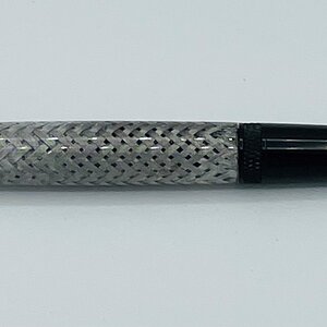 Braided SS Diamond knurl pen  DK11.jpg