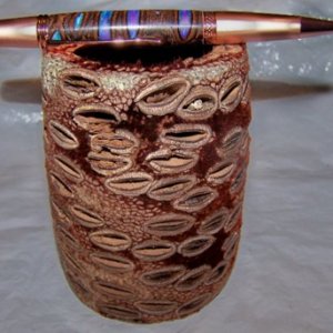 Banksia Pen & Pen Holder