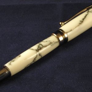 White Tru-Stone Silver Bullet