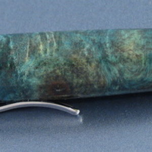 Saphire Blue Buckye Burl