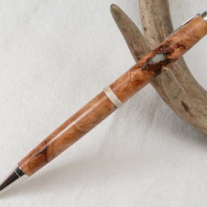 Cherry Burl with Antler Center Band