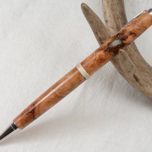 Cherry Burl with Antler Center Band