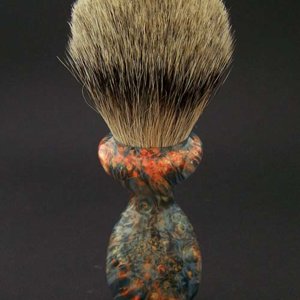 Orange/Blue BEB Shaving Brush