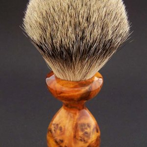Paela Burl Shaving Brush