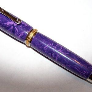 Purple Swirl dressed in a Statesman
