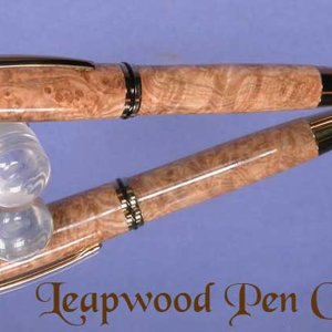 White Oak Burl Gentelmen's pen