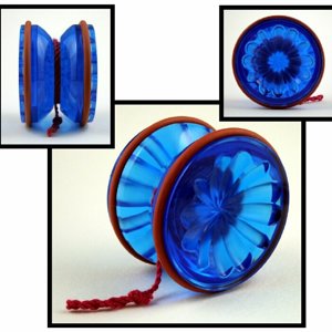 Acrylic one-piece (no glue) yo-yo