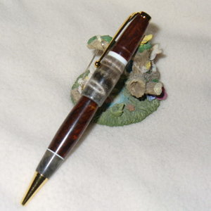 XXX-Cocobolo, dyed quilted poplar