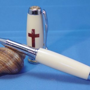 Alternative Ivory with Bloodwood Cross
