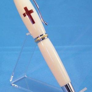 Alternative Ivory with Bloodwood Cross