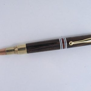 1st cut shell casing pen.