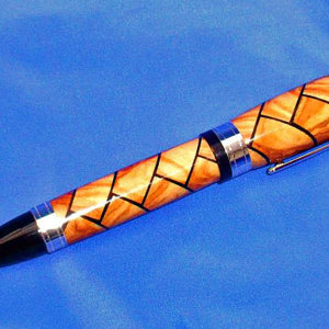Segmented Spanish Olive Wood