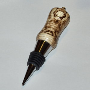 Spalted Hackberry Bottlestopper