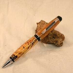 Cigar Pen in Spalted White Oak