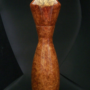 Amboyna Burl Peppermill