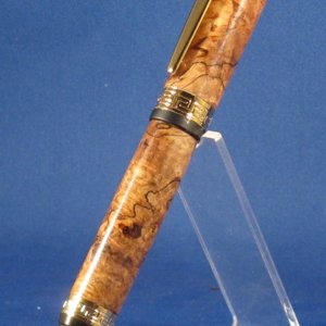 Stabilized spalted Dogwood Burl