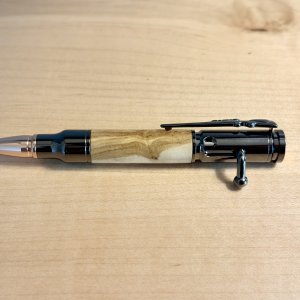 Mini Bolt Action w/ Apple Wood