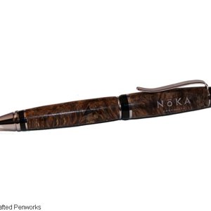 Chocolate Wood Cigar with Laser logo