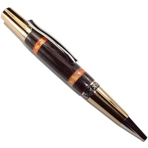 Blackwood and Metal Leaf