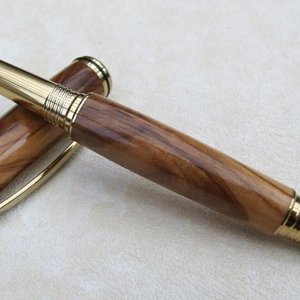 BOW Jr Gent Rollerball Ti-Gold open