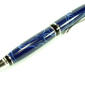 Cigar Pen - Blue Acrylic