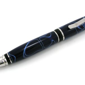 Cigar Pen - Blue Acrylic