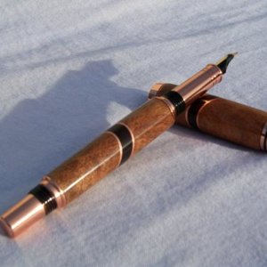 Jr. Gent II in copper with Mesquite and D.I/copper seg