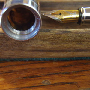 Transcluent cap & nib
