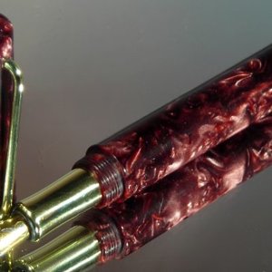 Red crushed velvet kitless FP