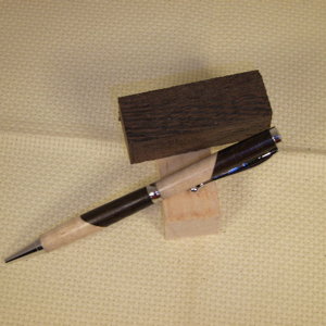 Curly maple and wenge