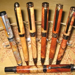 Latest selection of pens.