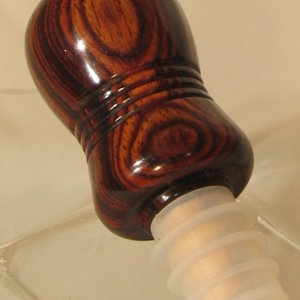 Cocobolo Wine Stopper