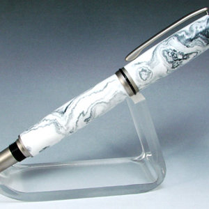 Baron Satin Nickel Grecian Marble