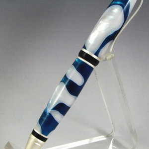 Blue and White Cigar