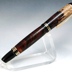 Churchill Ti Gold Rosewood Burl