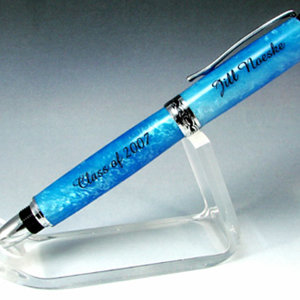 Sedona Chrome Pretty Blue Grad Pen