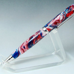 Comfort Grip Chrome Mica Pearl Patriotic Swirl