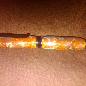 First acrylic pen.