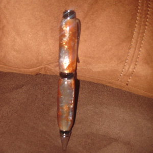 First acrylic pen.