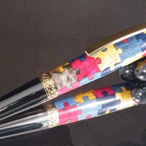 Austism Puzzle pen