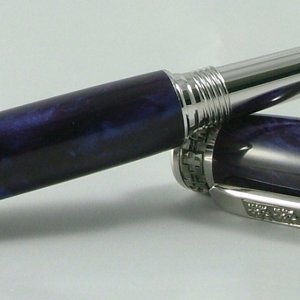 Purple Swirl Acrylic