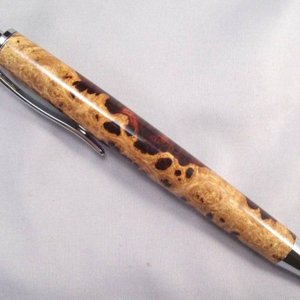 Amboyna Burl Clicker