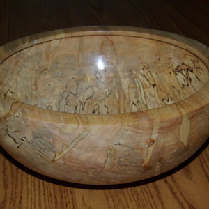 Spalted Maple Bowl 65th