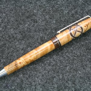 Aluminum & Walnut Celtic Knot