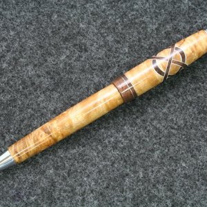 Aluminum & Walnut Celtic Knot