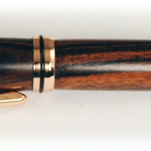 Kingwood and Copper Rollerball