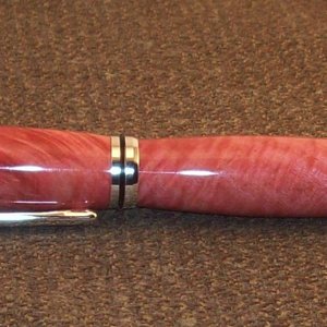 Curly Pink Ivory Sterling Baron