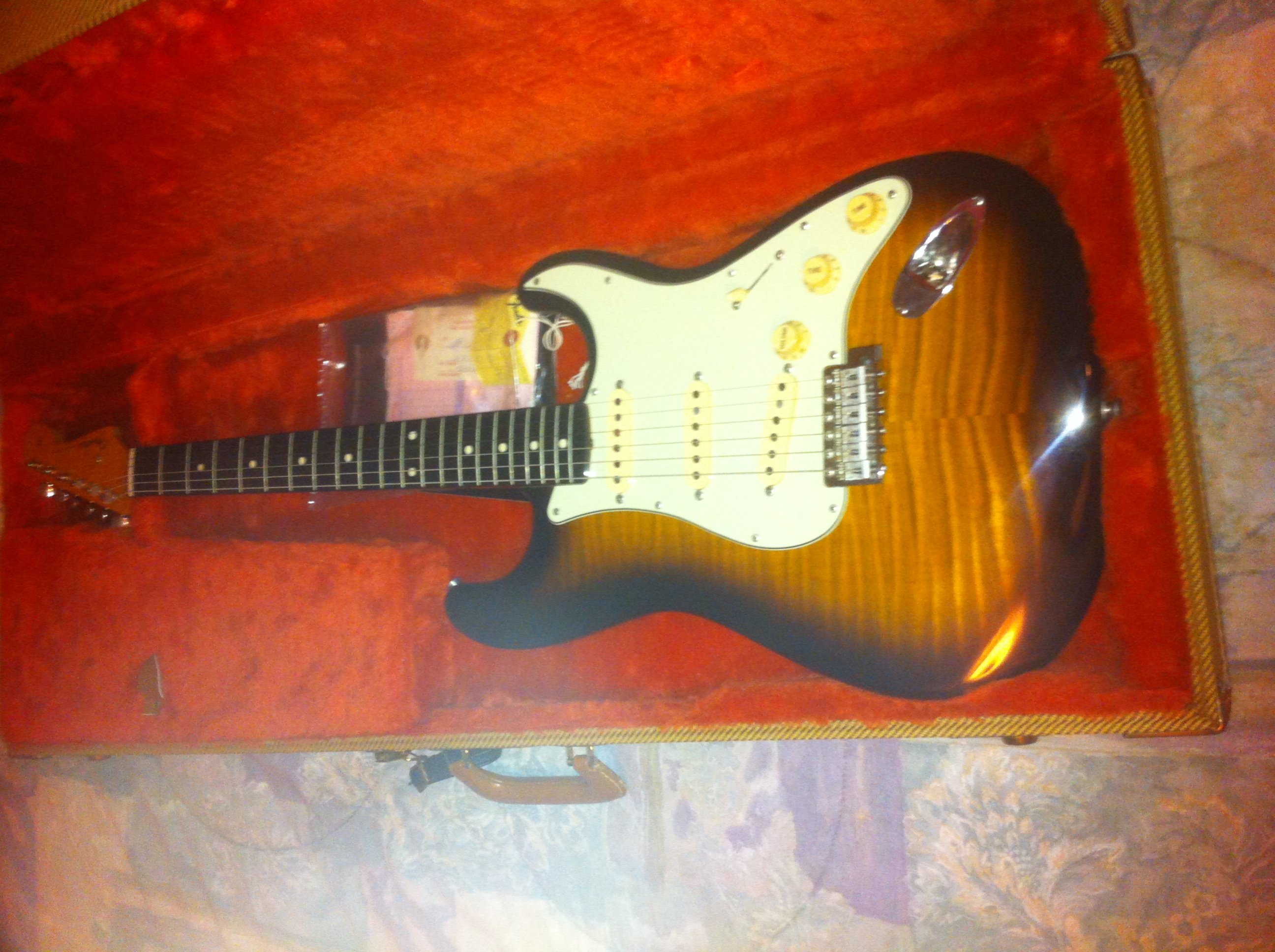 1962 Flame Maple Strat