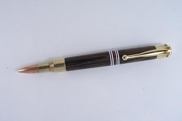 1st cut shell casing pen.